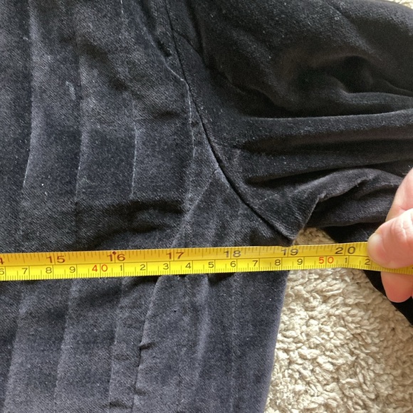 Vintage 1960s Sergeant Pepper black coat/ vintage jacket - Picture 5 of 7